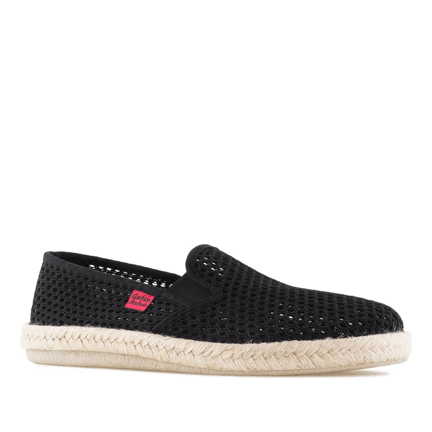 Andrés Machado - Unisex Slipper für Damen und Herren – AM500 – Espadrilles für den Sommer – Hausschuhe Leinenschuhe – Sommerlatschen mit Rutschfester Gummisohle mit Jute – EU 42 bis 50