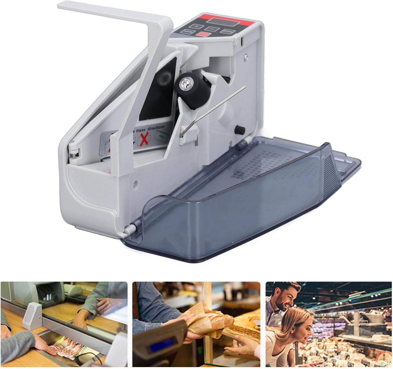 Portable Money Counter Machine Mini Bill Counter Cash Machine Counter Bills Counting Machine - Image 9