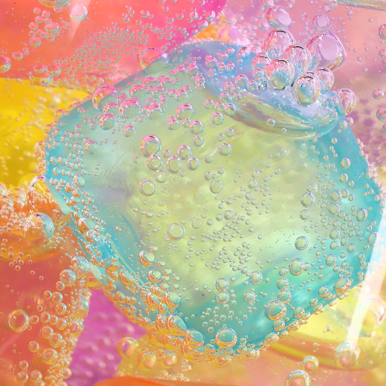 COM-FOUR® 120 Cubitos de Hielo Reutilizables Colores para Fiestas Refrescar Bebidas