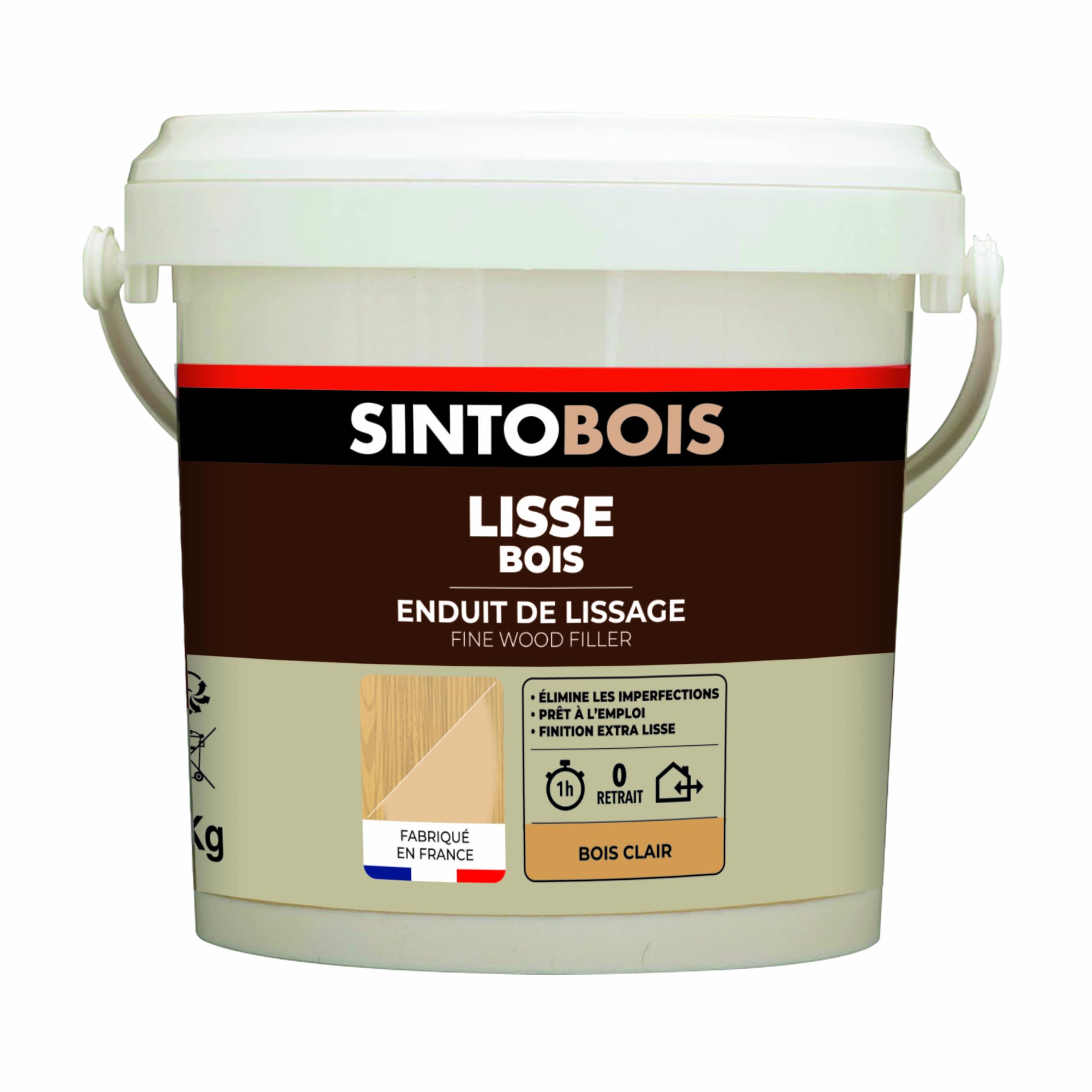 Sinto - Stucco per lisciare legno chiaro