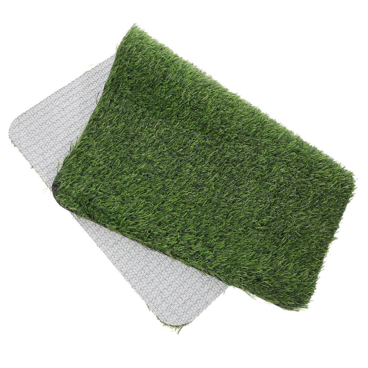 Felpudo de césped artificial para evitar huellas de barro alfombra exterior entrada LIFKOME