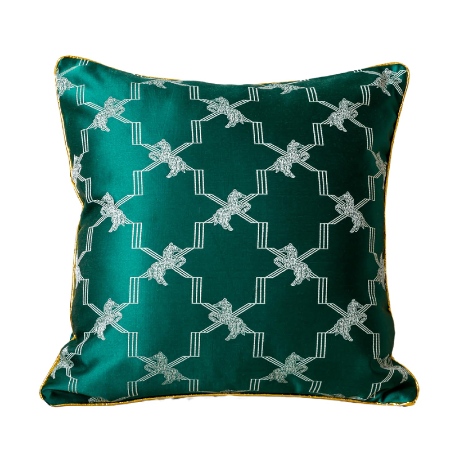 LEVINE Pillow cover - 2 Pieces Sofa Cushion Pillowcase Home Pillowcase Navy (Color : Green)