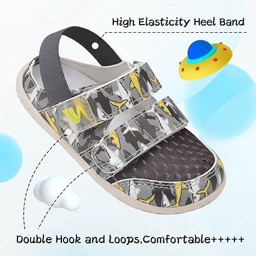 Miniatura 4 de Spesoul Sandalias de agua para niñas y niños pequeños descalzos, sandalias de verano para la playa, natación, zuecos para agua, zapatos deportivos