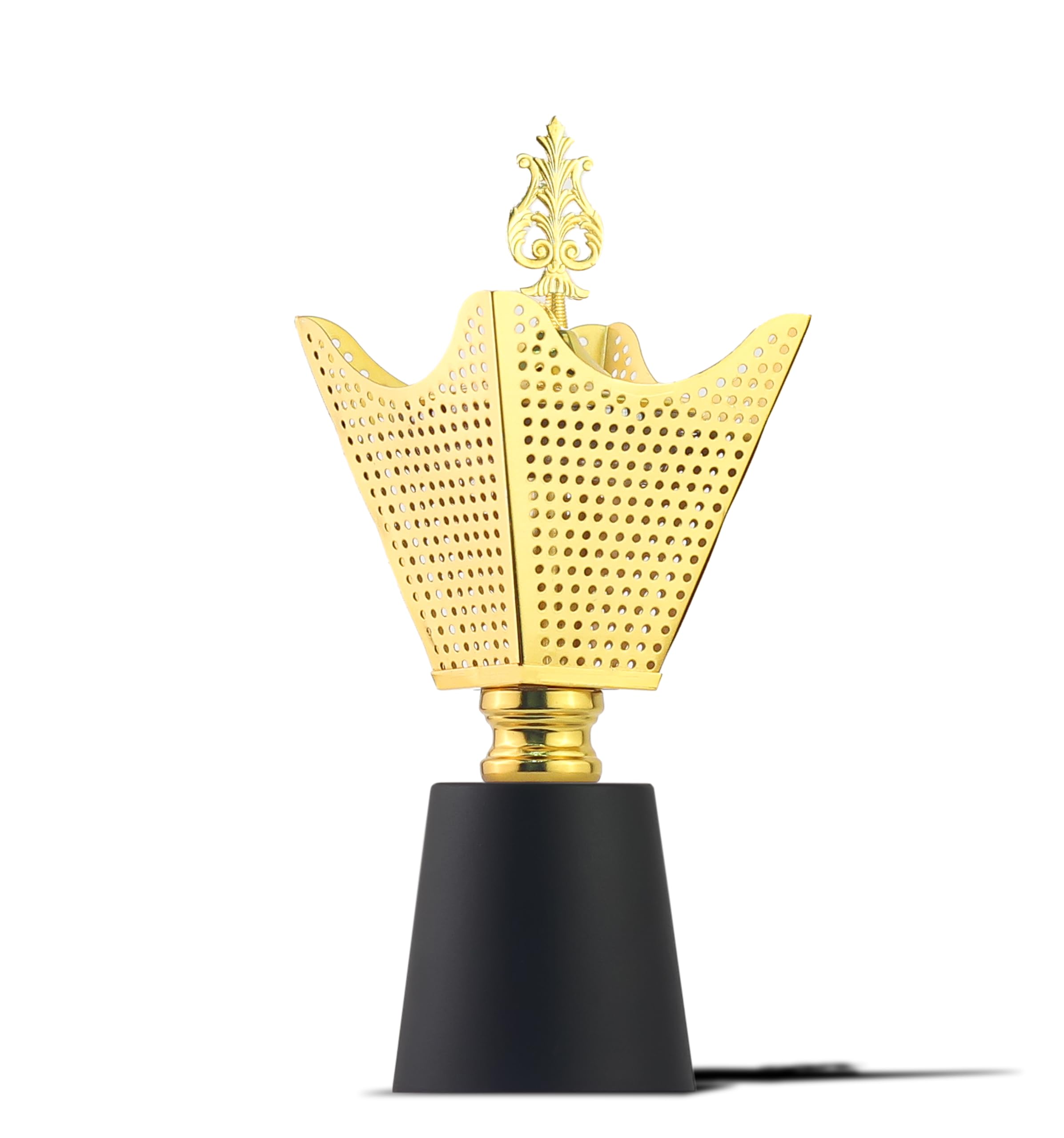 Mobigon Charcoal Incense Burner, Bakhoor Burner, Oud Frankincense Incense Burner, Vintage Arabic Burner, Suitable For Arabian Oud, Yoga, Spa and Aromatherapy, Office & Home Decor (Style 40)