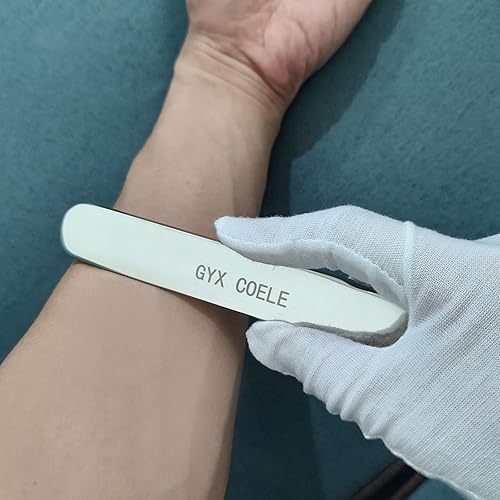 Miniatura 3 de Herramienta de masaje de raspado Gua sha de acero inoxidable Herramientas IASTM gran herramienta de movilización de tejidos blandos (GYX COELE-01)