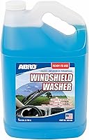 ABRO 1 Gallon Ready-to-Use Windshield Washer Fluid - Pre-Mixed Streak-Free Formula Removes Bugs & Tar for Clear Visibility