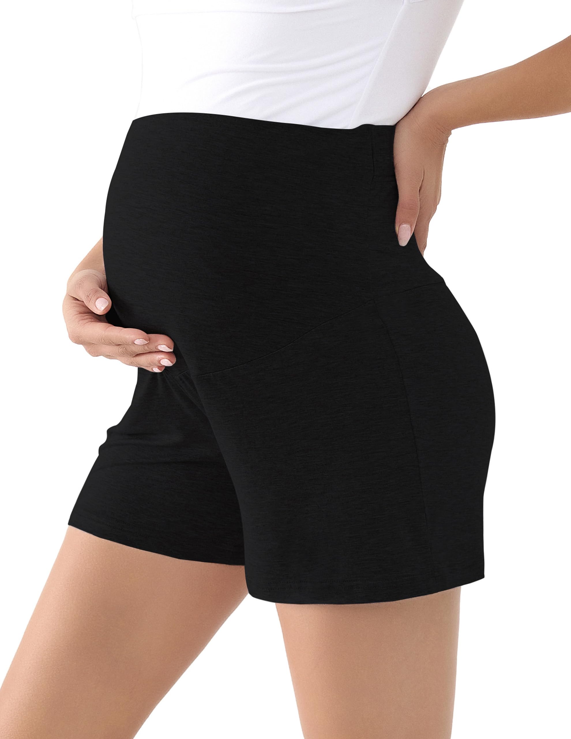 Viscose from Bamboo Maternity Summer Lounge Pajama Shorts