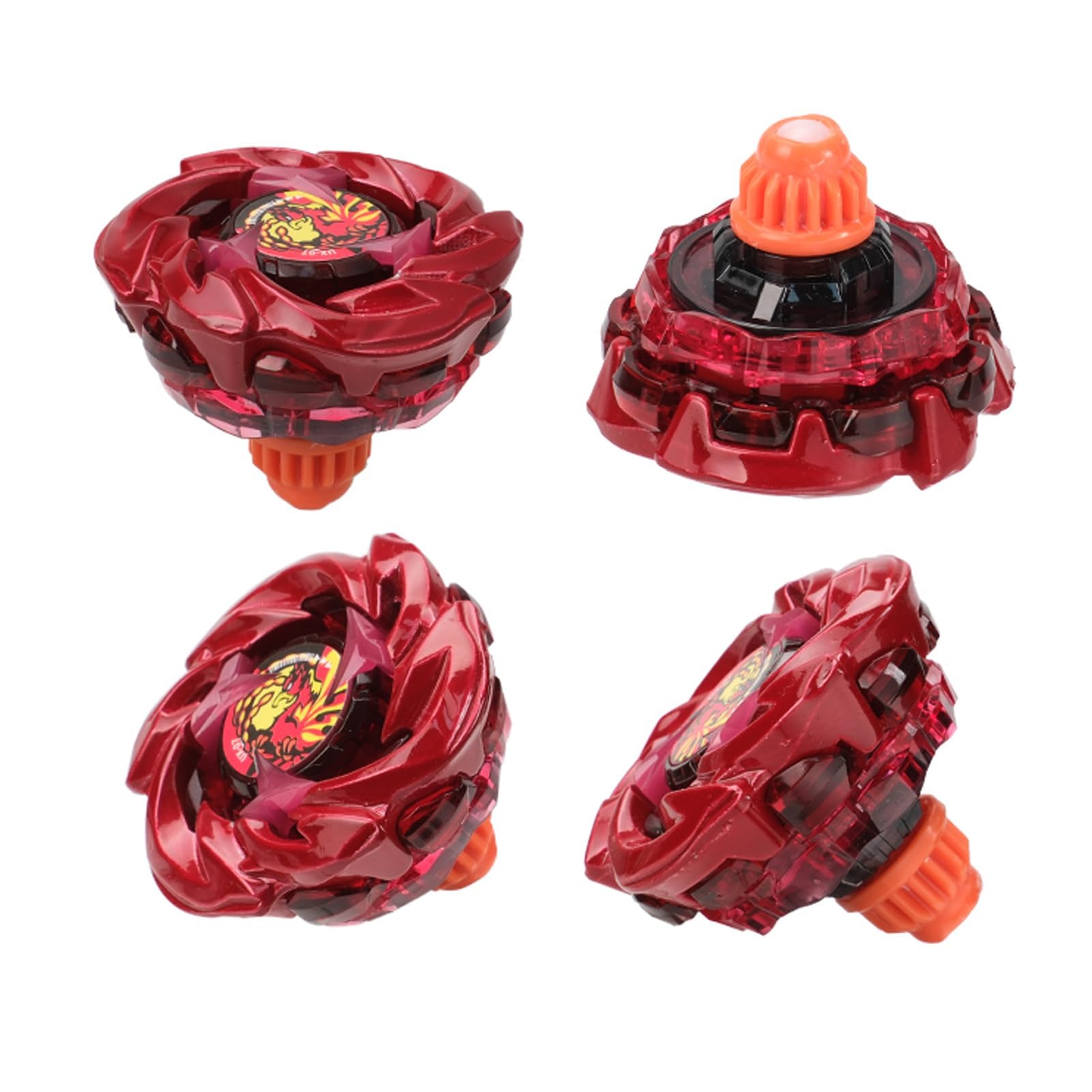 kreisel X Battle Set, 6 rechte Gryo und 2 X Launhcers, Great Starter Gyro Pack für Jungen Spielzeug Kinder Geburtstag Spielzeug 6+