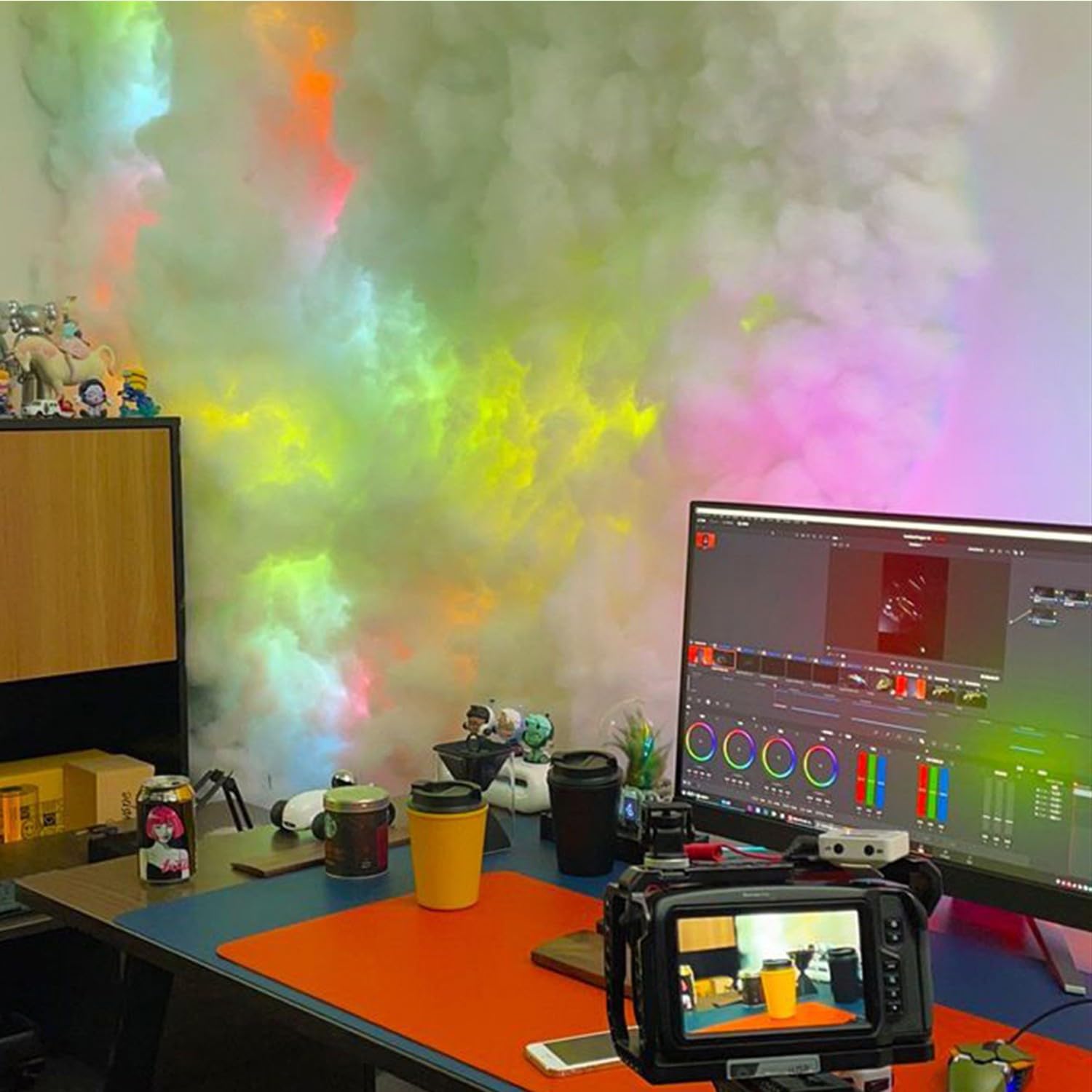 Luz De Nube LED,Luz Nocturna De Nube 3D,Luces De Nube De Techo Esponjoso,Luz De Pared De Nube RGB Color Ajustable con Control Remoto Navideña para El Hogar,Sala De Juegos Decoración Genial