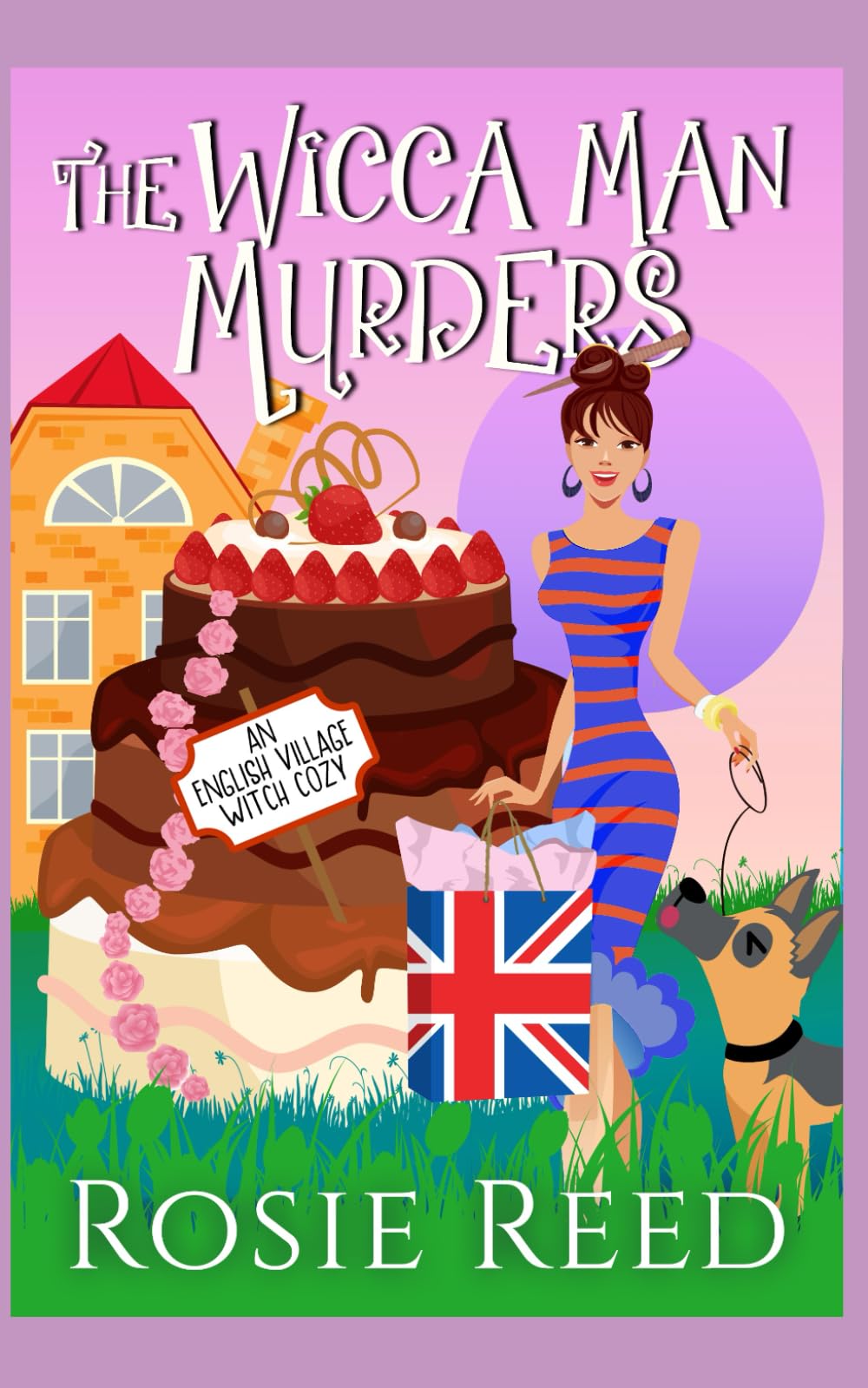 The Wicca Man Murders: A fun paranormal cozy mystery with a dash of romance (English Village Witch Cozy)