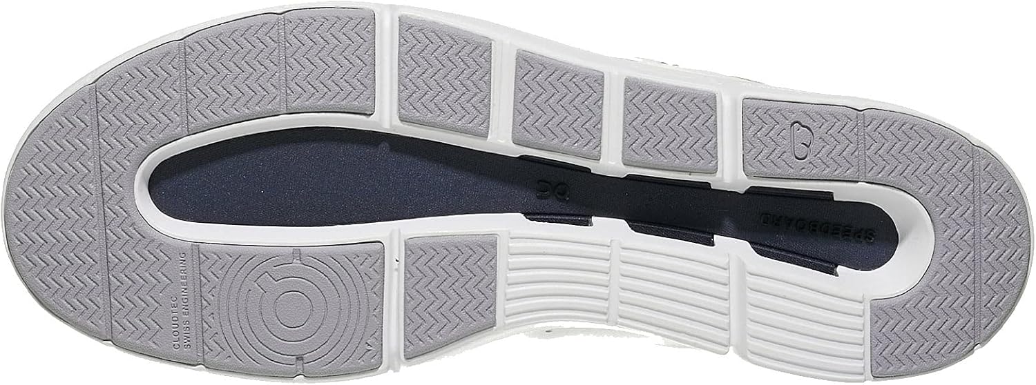 On Mens The Roger Advantage Textile Synthetic White Eucalyptus Trainers 8 US - Image 5