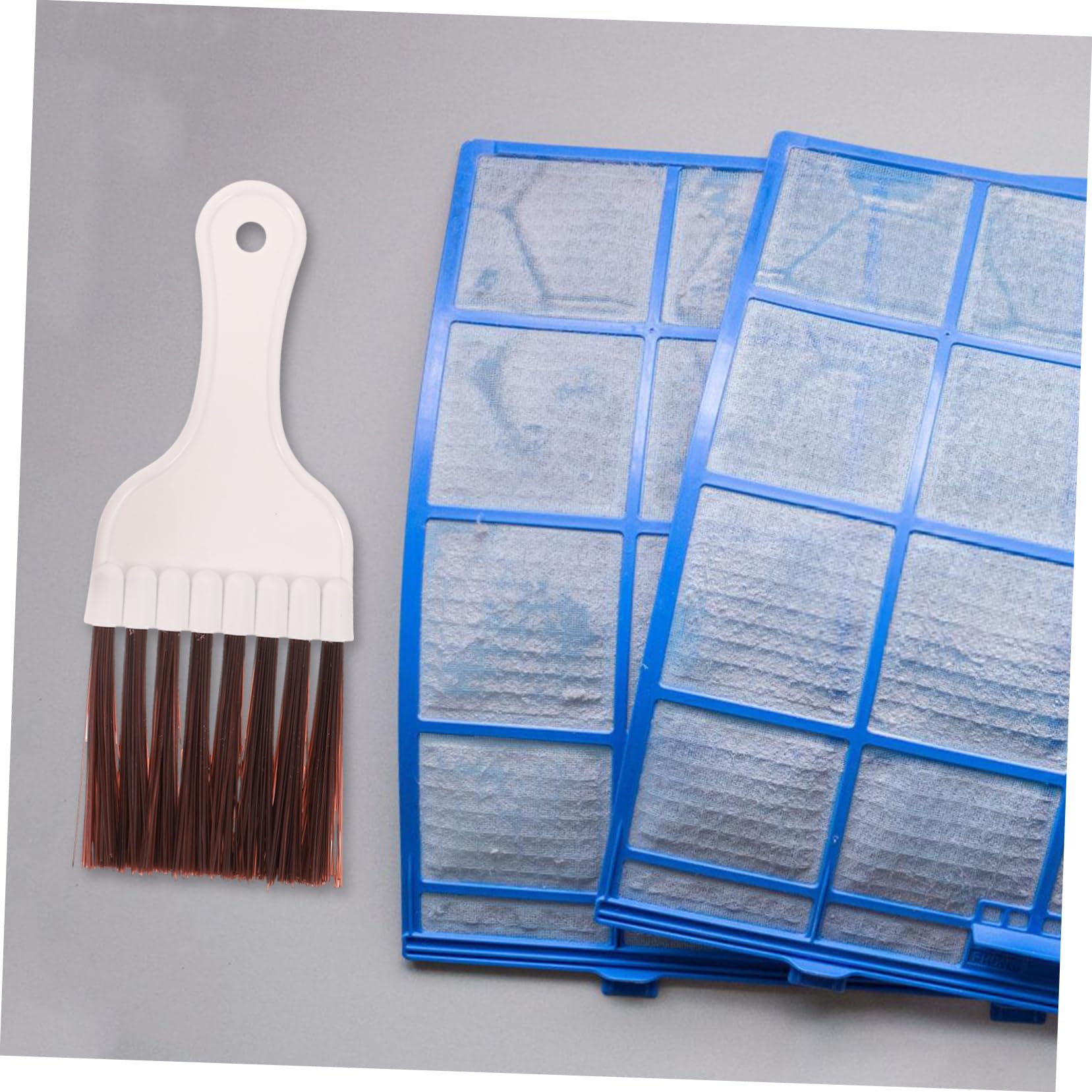 Beavorty 1 Set Air Conditioner Cleaning Brush Air Conditioner Fin Tool Fin Comb Radiator Cleaning Tool Parts Straightening Brush Fin Tool for Air Conditioner Ac Fin Cleaner Brushes Metal Rv
