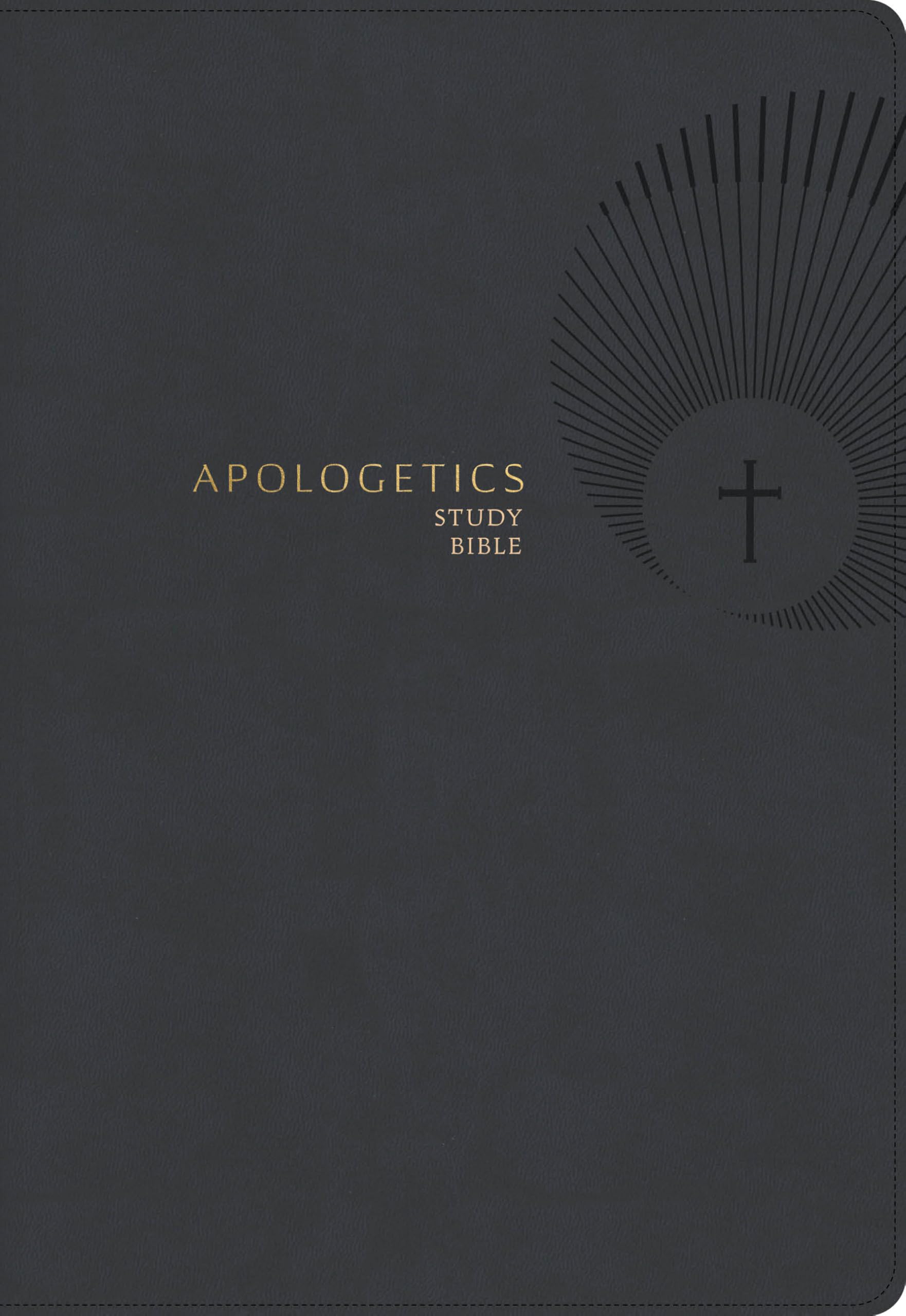 CSB Apologetics Study Bible, Revised & Updated, Easy-to-Read Optimal Type, Charcoal LeatherTouch