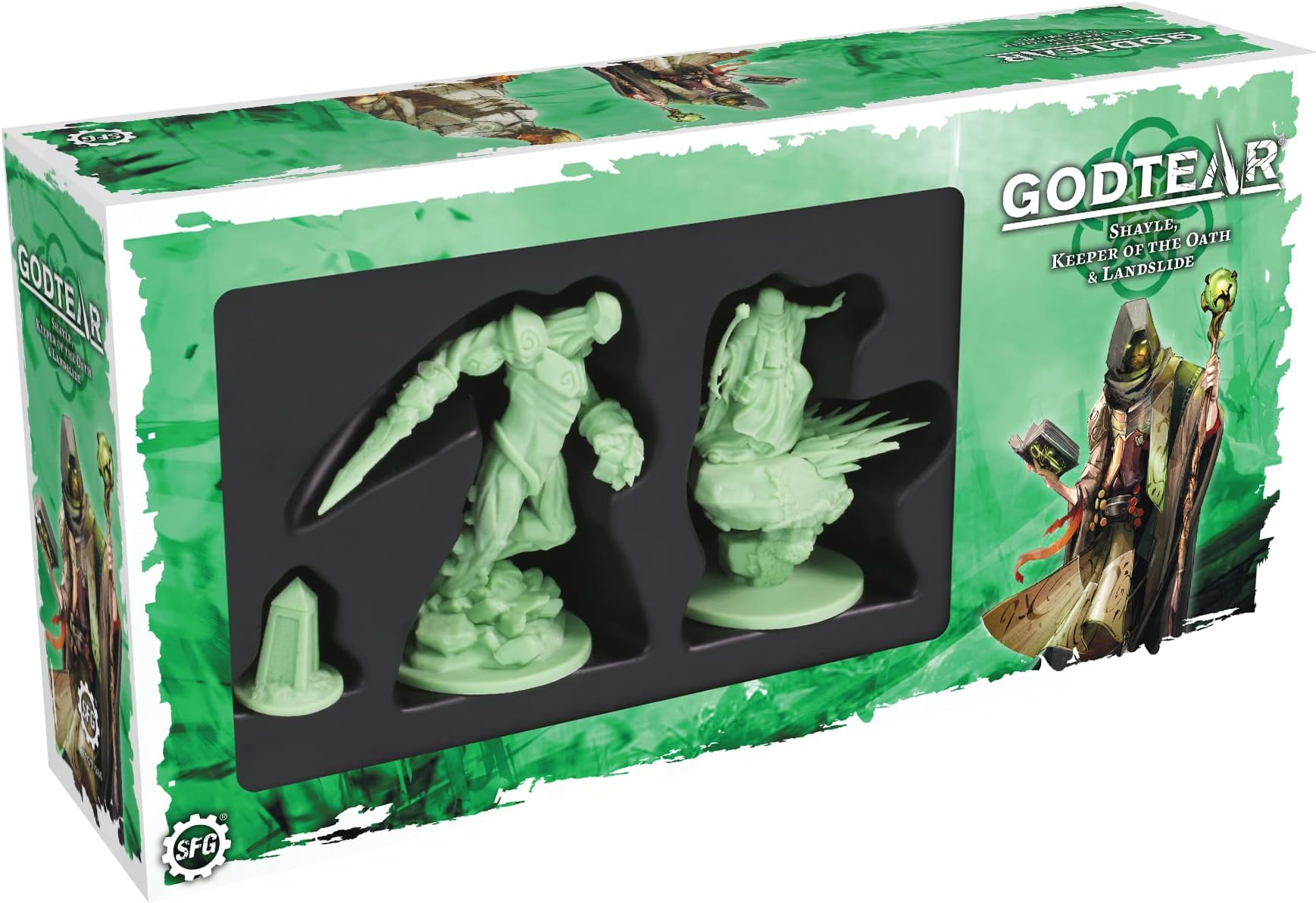 Godtear: Shayle, Keeper of The Oath & Landslide Champions Set