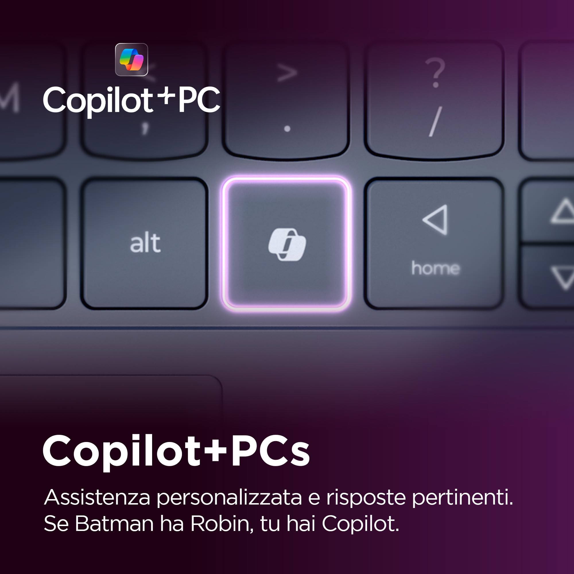 Lenovo Yoga Slim 7x Notebook AI, Display Touch 14.5" 3K OLED (2944x1840) 90Hz, Processore Qualcomm Snapdragon X Elite, RAM 16GB, 1TB SSD, Windows 11 Home Copilot+ PC, WiFi 7 - Blu, Esclusiva Amazon