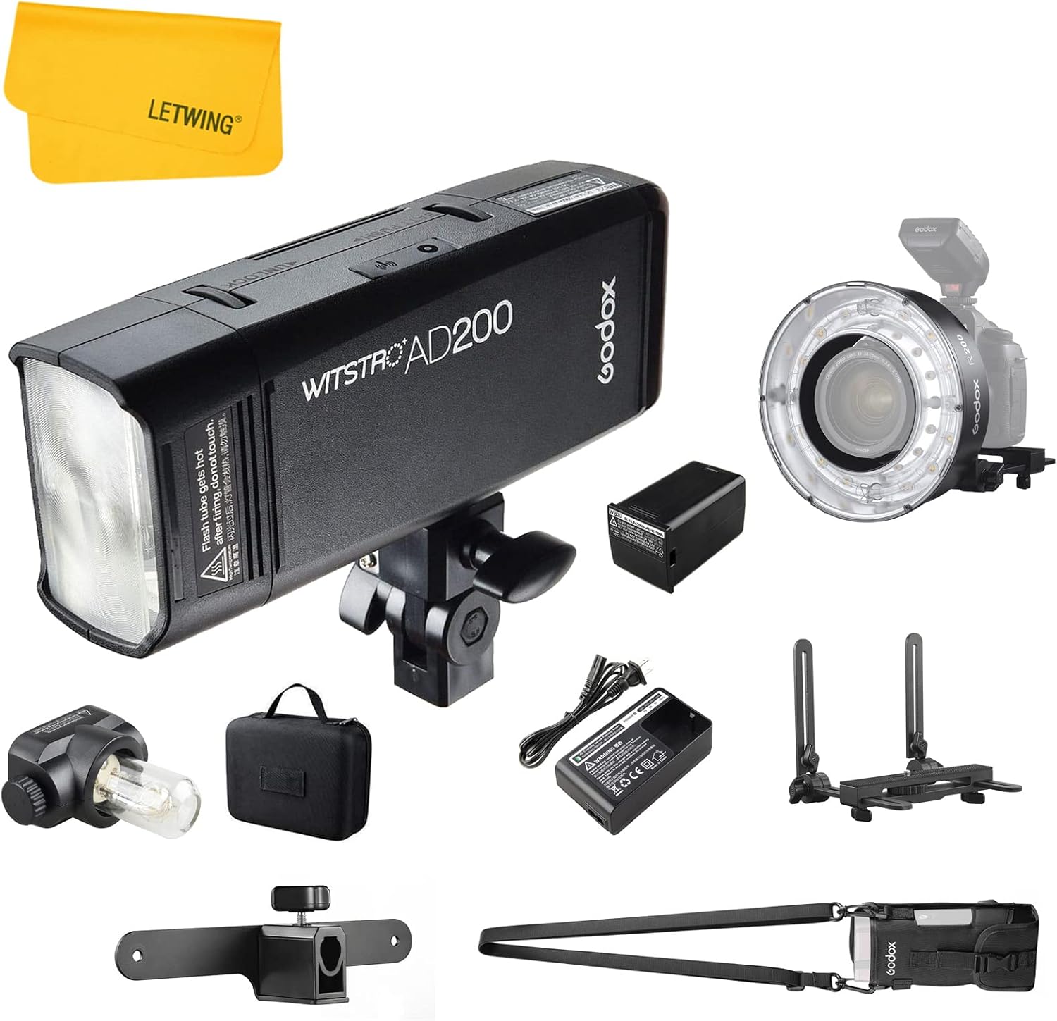 Godox AD200 Pocket Flash 200Ws 2.4G TTL Speedlite Flash