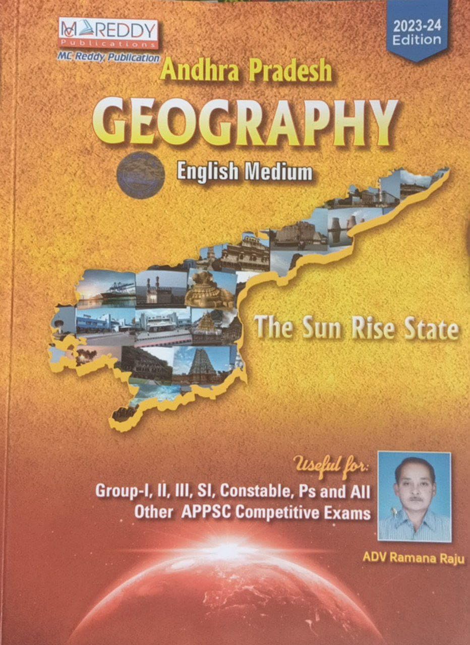 Andhra Pradesh Geography 202324 Edition (English Medium) ADV Ramana