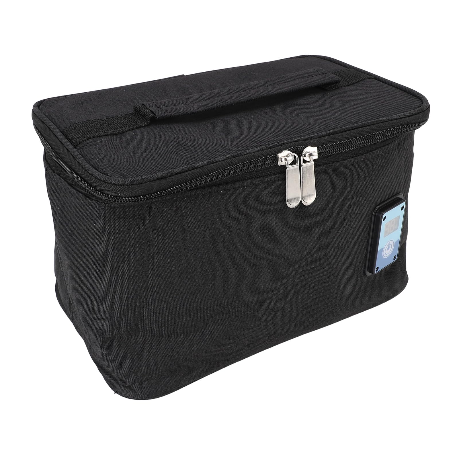 Fafeicy Sac de Réfrigérateur de Livret avec écran de Température Numérique, 6800 ML de Sac de Refroidissement du Lait Maternel, Excursions et Voyages