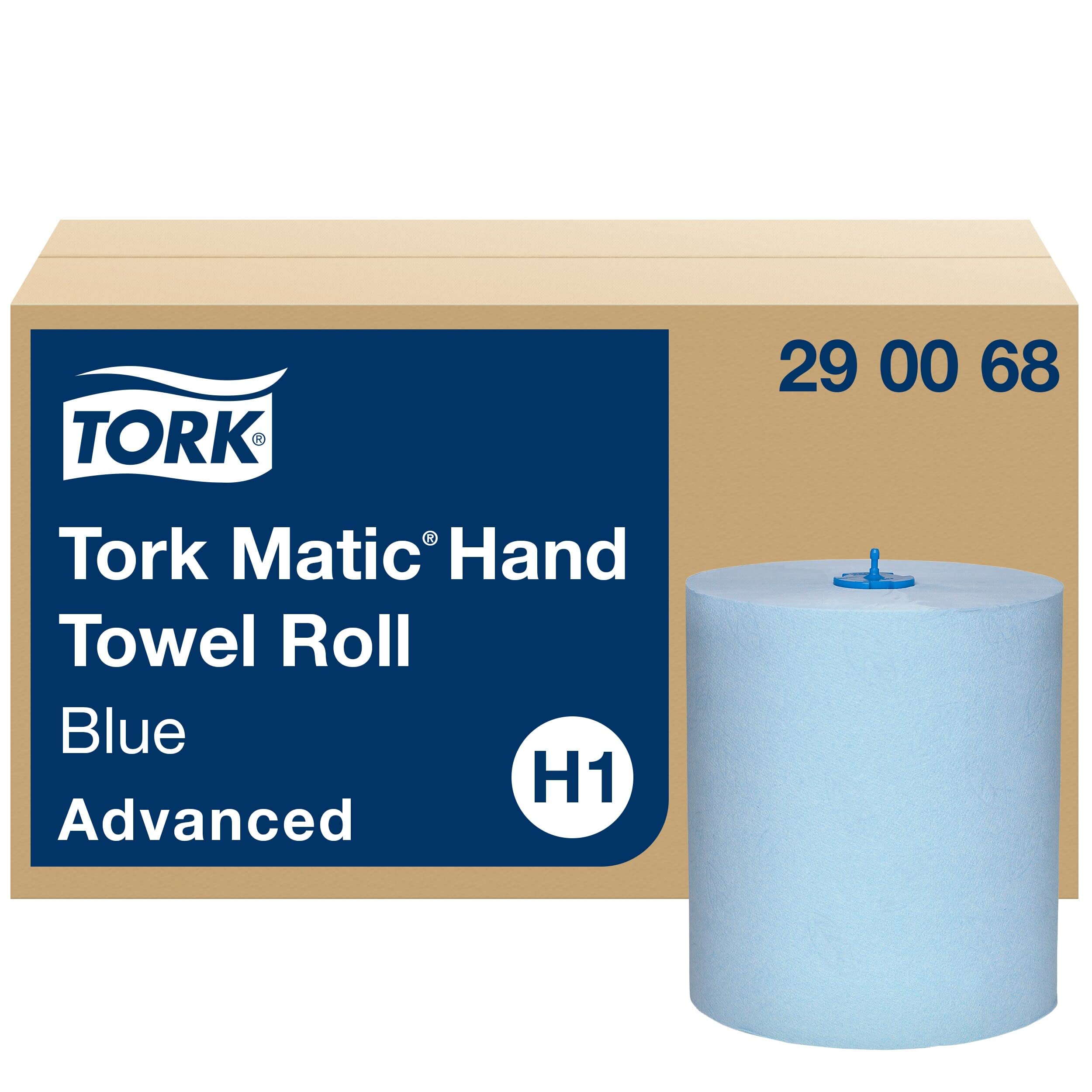 Tork asciugamano rotolo, Tork Advanced, 2LG, 150m, qualità ibrido, foglia: 21cm