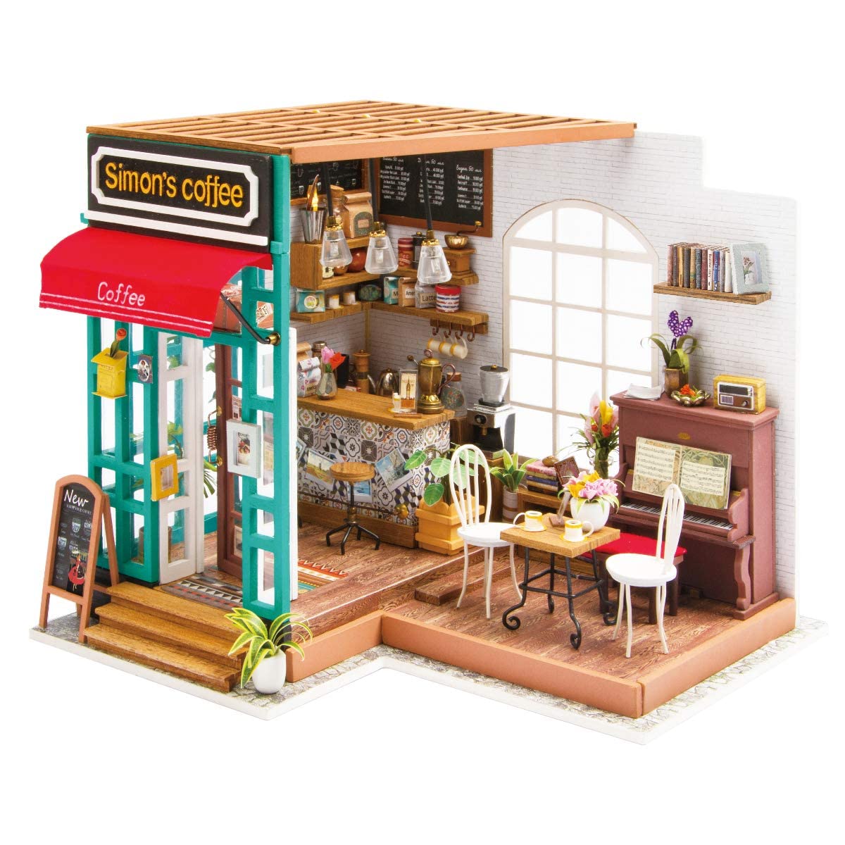 Amazon | つくるんです® 日本語説明書付 DIY ミニチュアハウス ドール