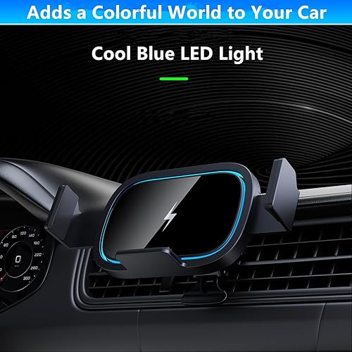 Miniatura 8 de Cargador de coche inalámbrico para Samsung Galaxy Z Fold 7 6 5 4 3 2, 15 W, soporte de coche de carga rápida, accesorios de coche, soporte de