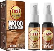 Williamly arranhões madeira – capa arranhões para madeiras | Reparo arranhões madeira | Spray reparo arranhões ação rápida para móveis madeira, mesa e piso mesa, 230 ml