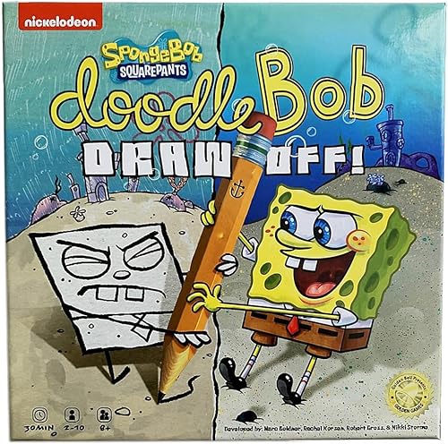 Nickelodeon Bob Esponja Doodlebob Juego de mesa