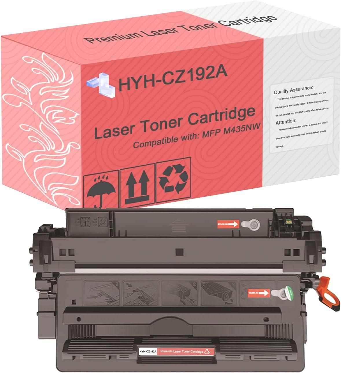 Amazon.com: CZ192A High Yield Toner Cartridge Replacement Black Toner ...