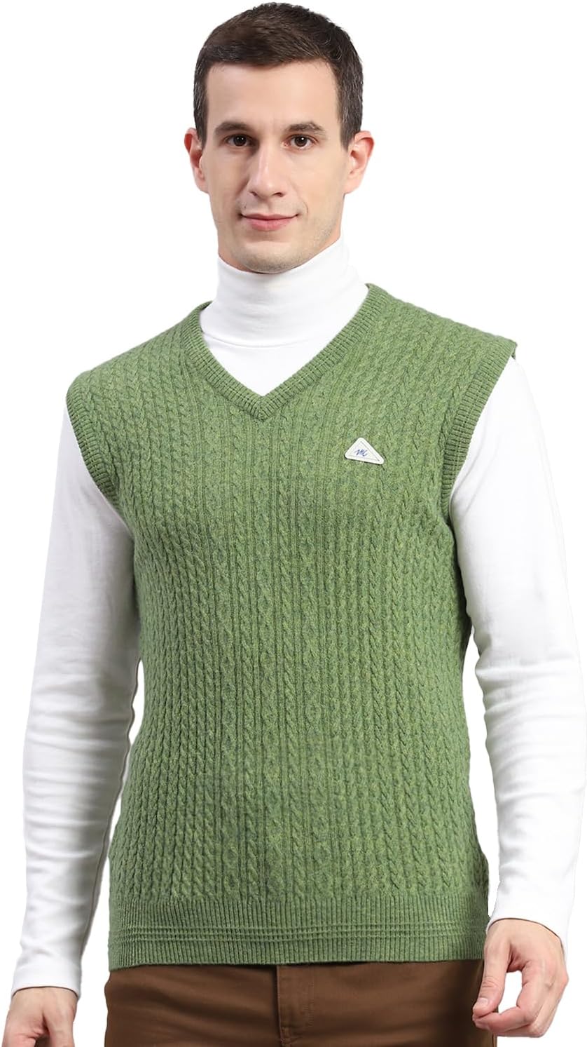 Monte CarloSelf Design Men Sweater