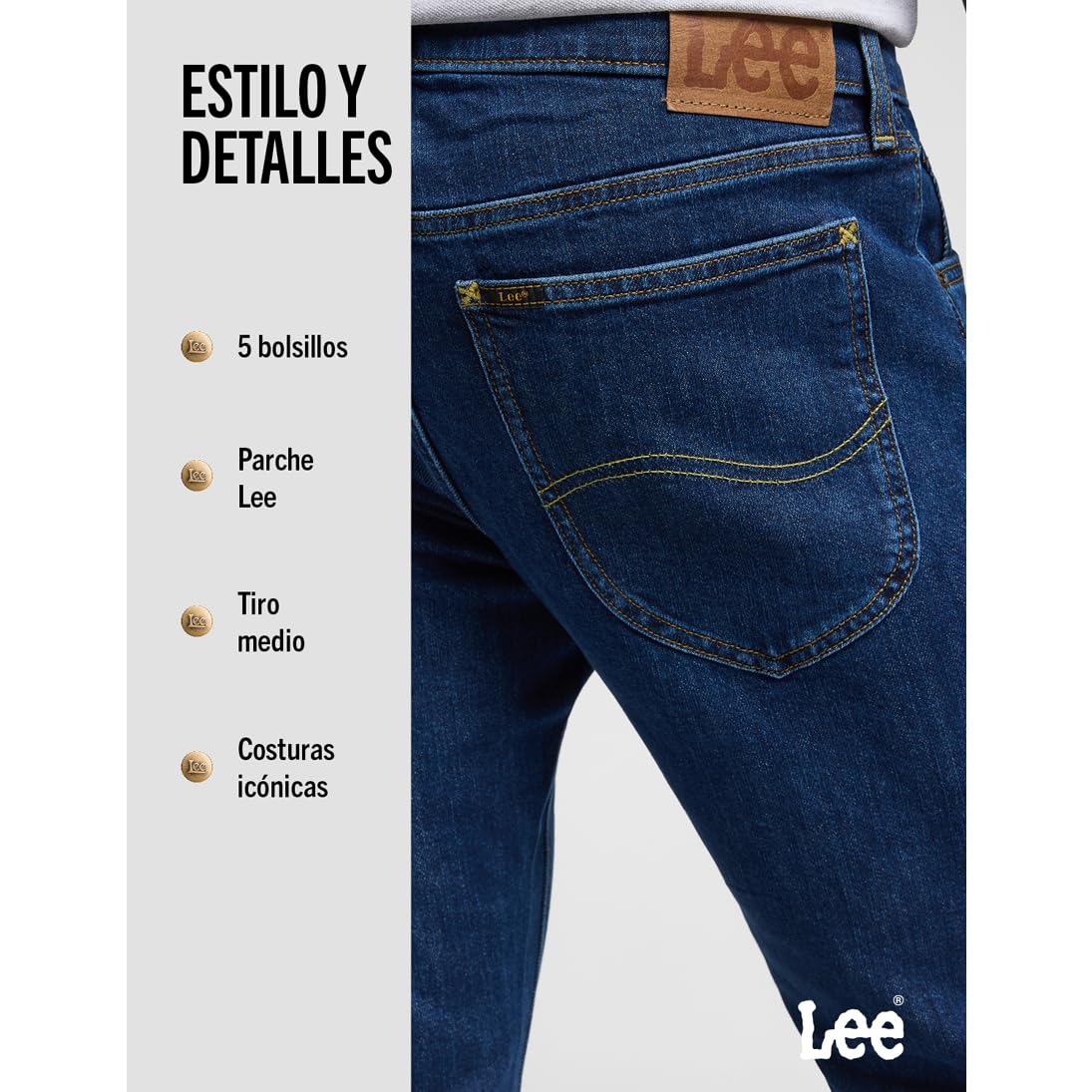 Lee Daren Zip Fly - Jeans Hombre