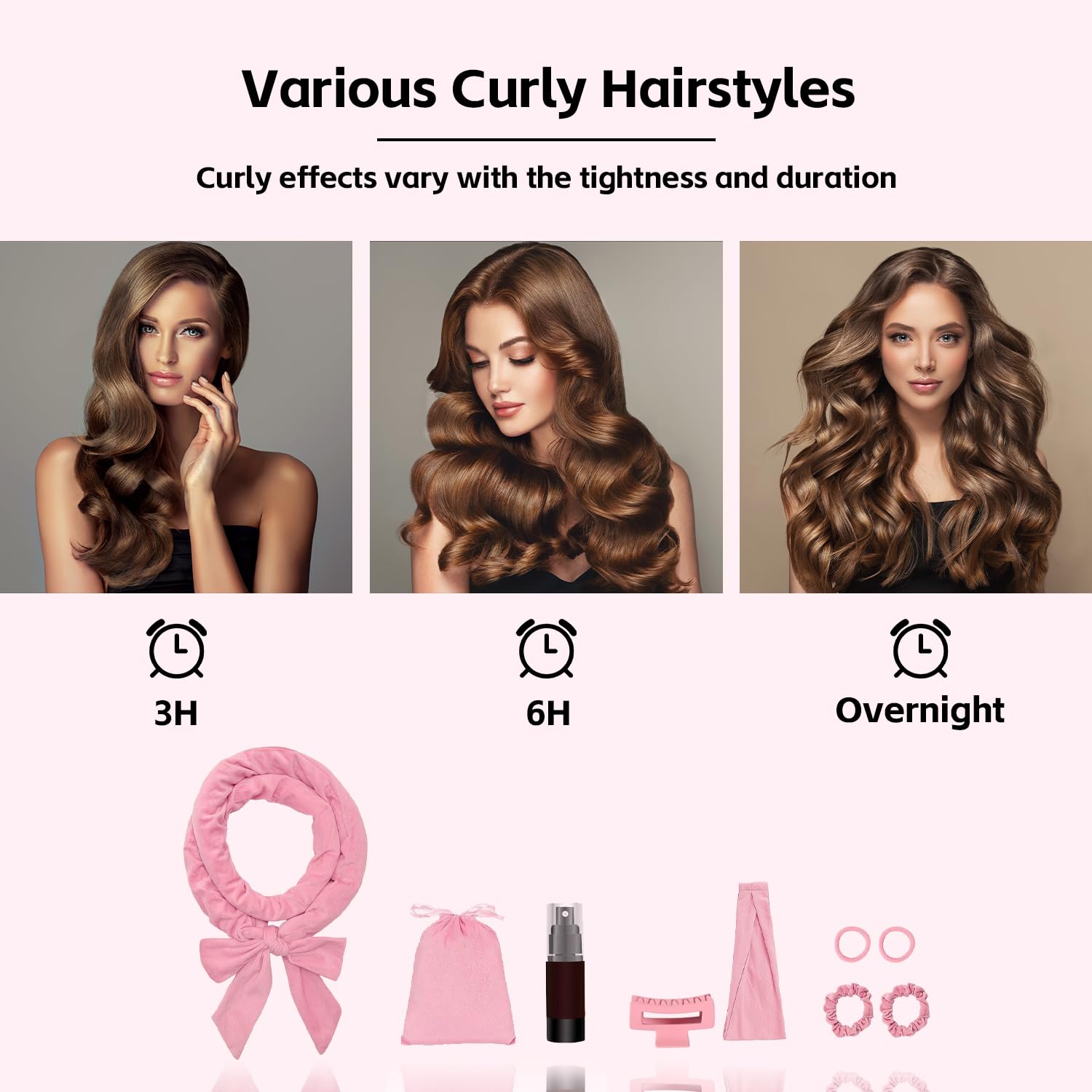 9-Piece Heatless Curling Set - Image 2