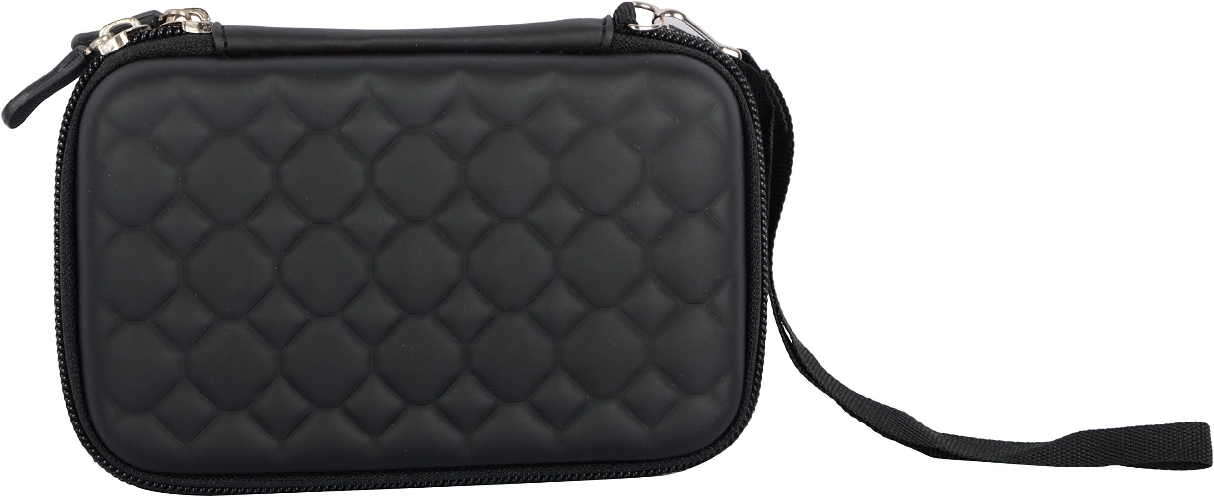 Technotech Hddcase_2 Ultra HDD Hard Case /Cover /Pouch with Shockproof Lining for 2.5 inch Compat Portable Hard Drive - Black (WD My Passport Ultra, Seagate Backup Plus, Transcend StoreJet, Toshiba Canvio, Sony)