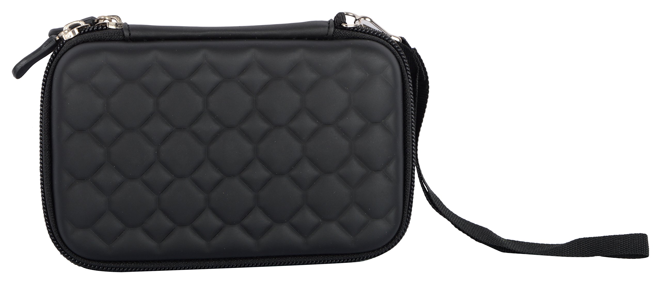 Technotech Hddcase_2 Ultra HDD Hard Case /Cover /Pouch with Shockproof Lining for 2.5 inch Compat Portable Hard Drive - Black (WD My Passport Ultra, Seagate Backup Plus, Transcend StoreJet, Toshiba Canvio, Sony)