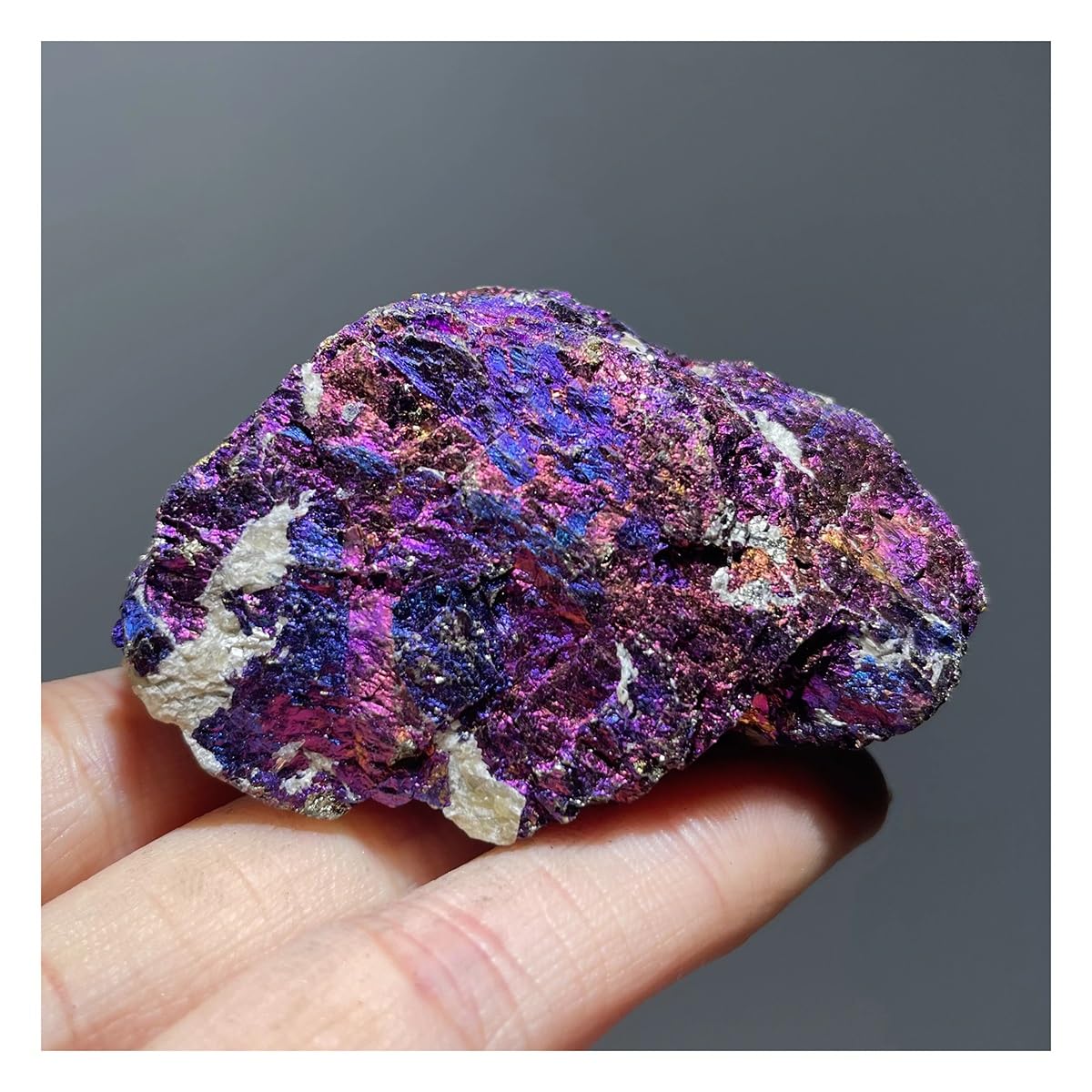 Cobre crudo natural y cristales decorativos para coleccionistas