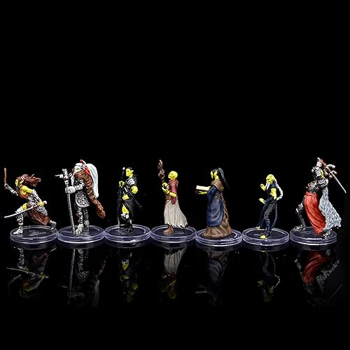 Miniatura 7 de Dungeons & Dragons D&D Icons of the Realms: Githyanki Warband - Juego de 7 figuras prepintadas, miniaturas RPG