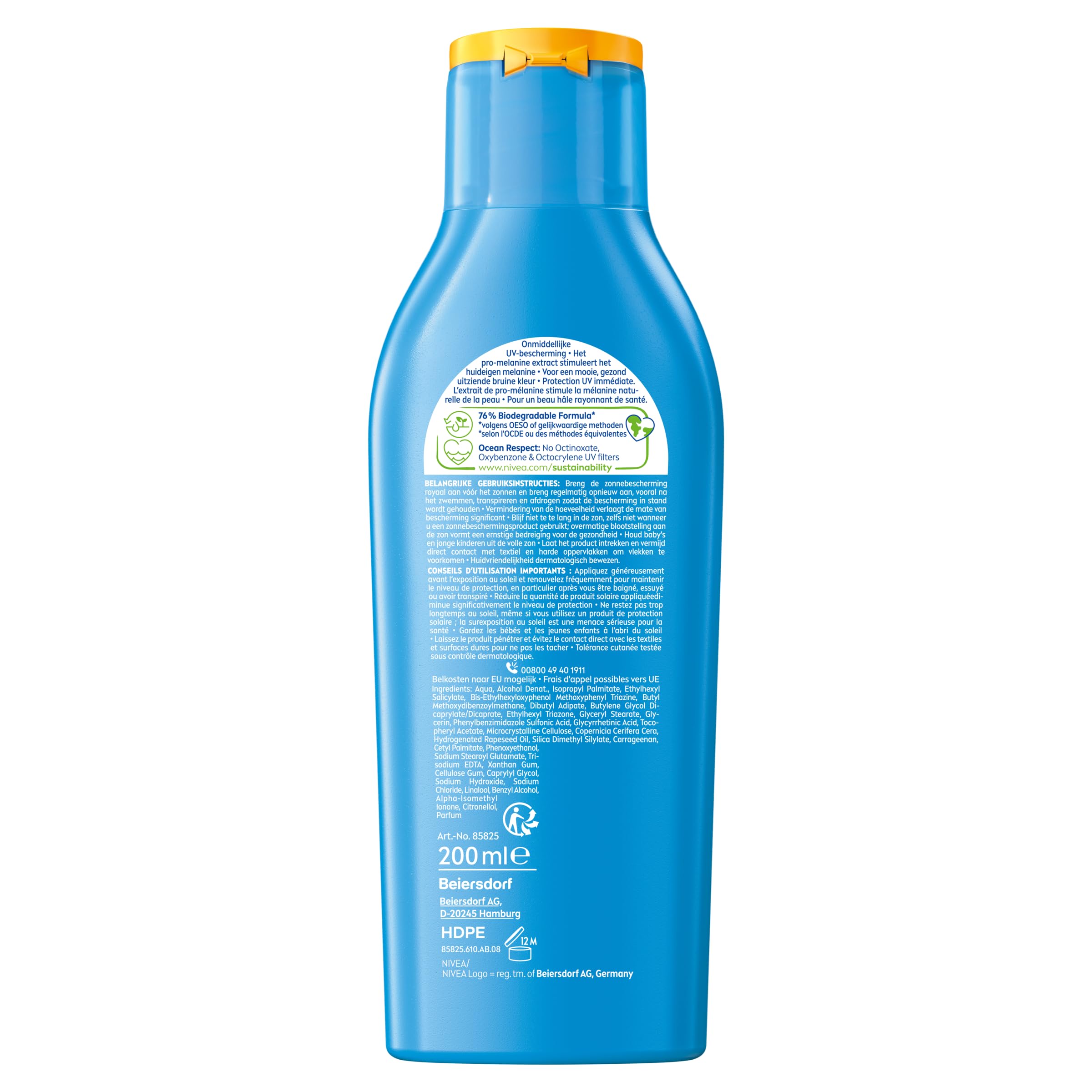 Nivea Protect & Bronze Sonnenschutzmilch LSF 30, 200 ml – Ansicht 2
