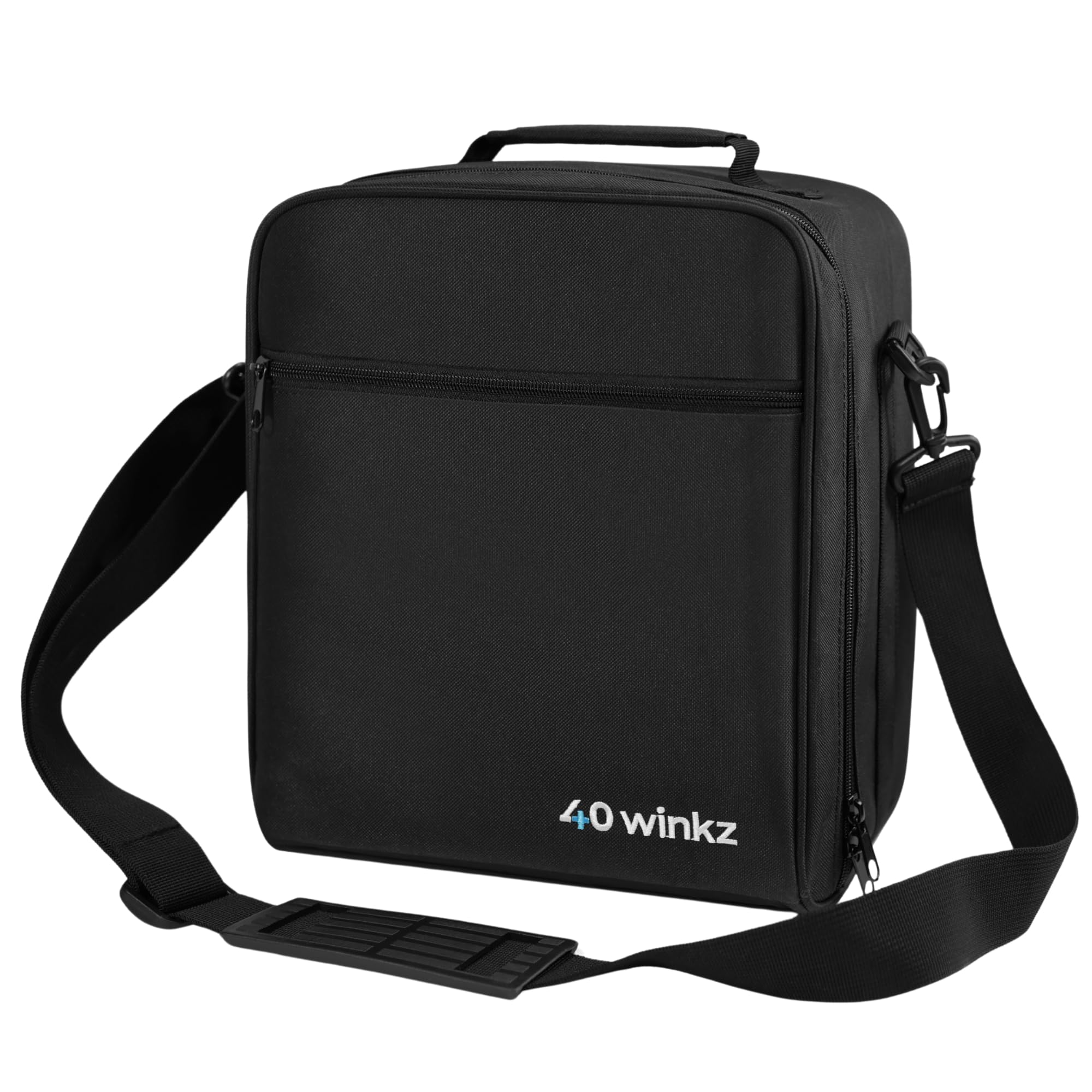 40Winkz USA CPAP Travel Bag, CPAP carry bag for various CPAP’s compatible with, Airsense 10, Airsense 11, Dreamstation & more. Attaches to luggage & travel compliant (Black)