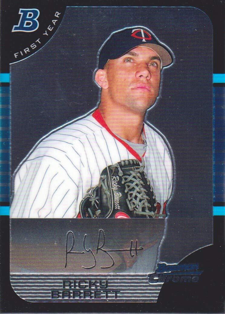 2005 Bowman Chrome Baseball #320 Ricky Barrett RC Minnesota Twins