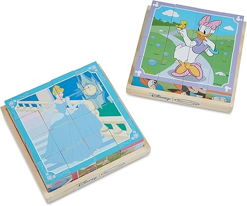 Miniatura 4 de Melissa & Doug Disney Mickey Mouse Rompecabezas de cubo de madera