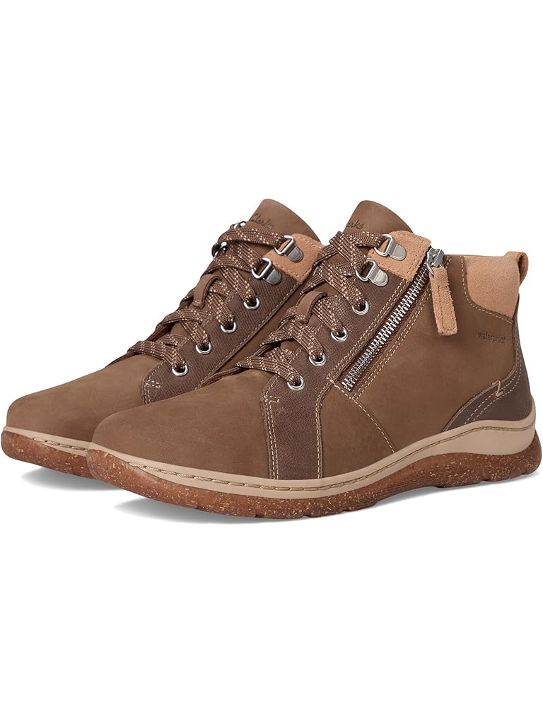 Brown Clarks Orlene Top Waterproof