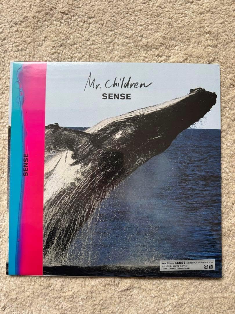 ミスチル、Mr.Children、SENSE LP JACKET Mr.Children SENSE レコードジャケット Mr.Children SENSE レコード