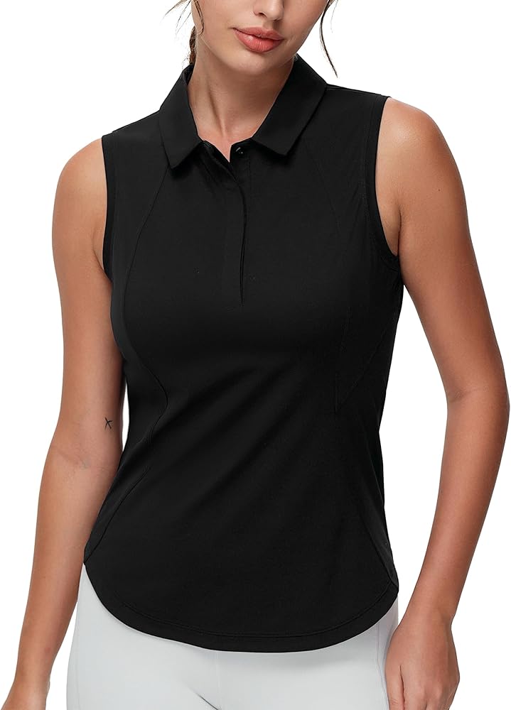 Amazon.com: THE GYM PEOPLE Women's Sleeveless Tennis Polo
