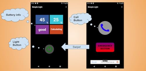 Simple Light -Emergency alert-Emergency call-
