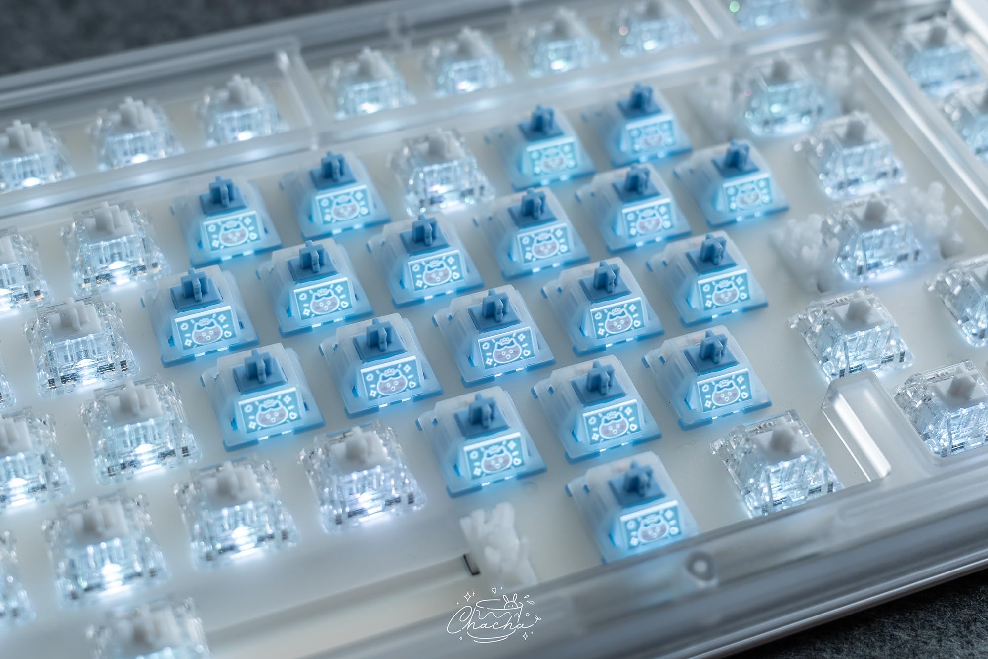 KPREPUBLIC Interruttore Xiaoba (Hachi Switch 48g R2 x70)