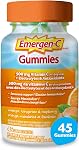 Emergen-C Immune+ 500mg Vitamin C Gummies Supplement, Immune System Booster, Elderberry, 45 Gummies