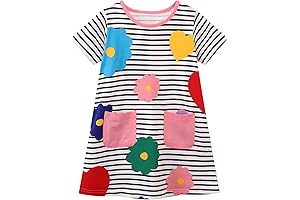 Toddler Girls Short Sleeve Dress: The Perfect Easter Outfit