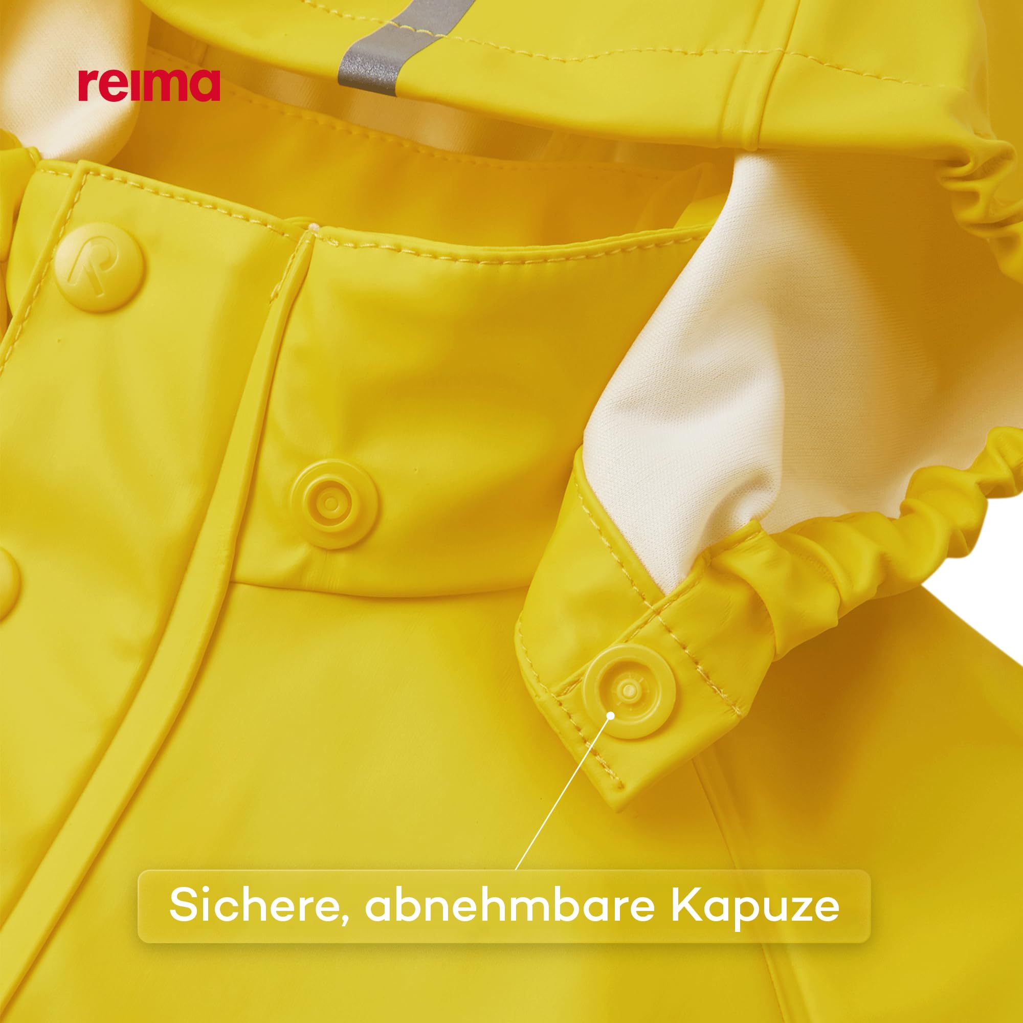 Reima Lampi Regenmantel Kinder gelb