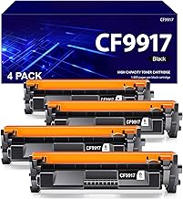 Hanink Black Toner Cartridge CF9917 For Laser Printers 4 Pack