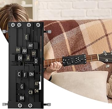 Chord Presser | Ukulele Chord Presser,Learning System Portable Tool for Band Studio Practice Lessons Home Travel Ukulele