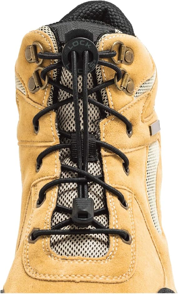 Lock Laces Black Shoe and Black Boot Bundle